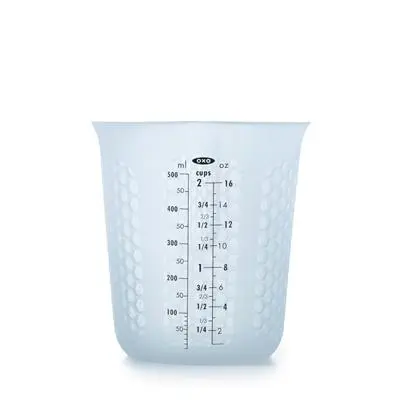 [11161000] Maatbeker siliconen flexibel 500ml