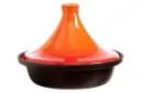 Cosy&Trendy Tajine zwart-oranje Ø25cm