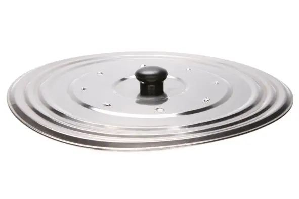 Antispatdeksel inox 29cm