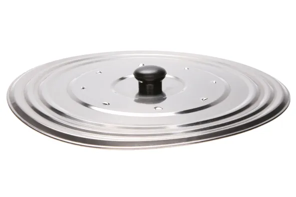 [826225] Antispatdeksel inox 29cm