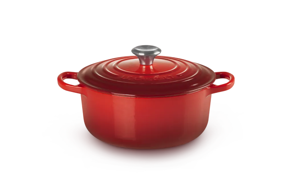 [21177220602430] Le Creuset Cocotte rond 22cm rood