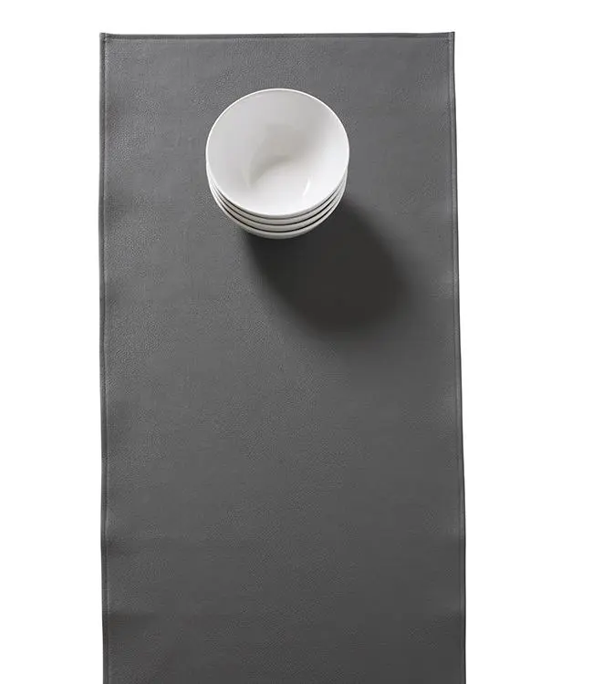 [MON031026] Tafelloper Monaco 45x140cm steel grey