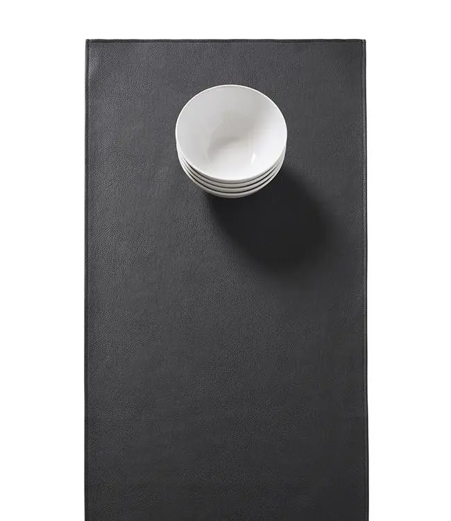 [MON031000] Tafelloper Monaco 45x140cm black