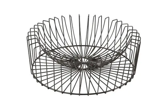 Orbit fruitschaal rond zwart D33xH12cm